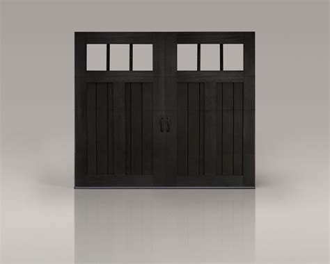Black Garage Doors Carriage Style Garage Doors Faux Wood Garage Door