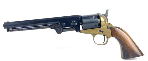 Lot Italian Fie Black Powder Octagon Barrel Revolver