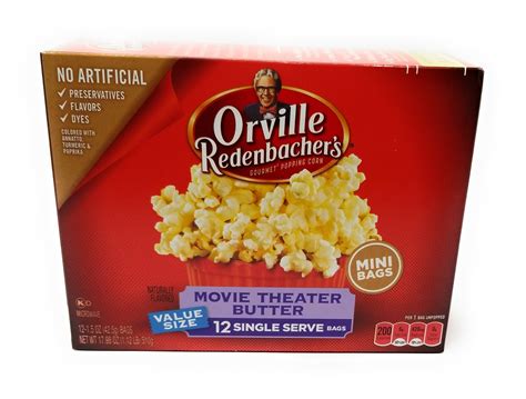 Buy Orville Redenbachers Gourmet Popcorn Movie Theater Butter 12 Ct