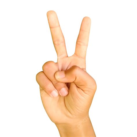 Peace Hand Png Vector Psd And Clipart With Transparent Background