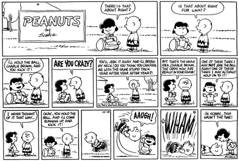 charlie brown lucy van pelt and the football