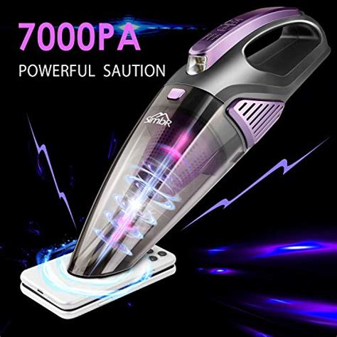 simbr handheld vacuum cleaner cordless 7000pa strong suction vacuum cleaner led light quick