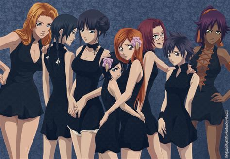 Girls Bleach By Ioshik On Deviantart