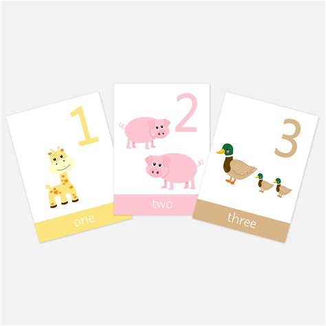 Number 1 10 Flashcards Flash Cards And Learning Resources For Toddlers