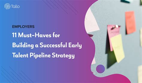 11 Must-Haves for an Early Talent Pipeline Strategy - Tallo