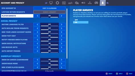 So Epic Took Away The Setting To Disable Cross Play On Ps4