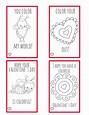 Foldable Free Printable Printable Valentines Day Cards To Color
