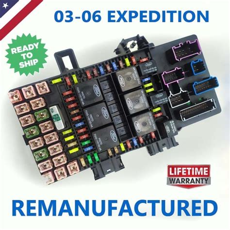 Rebuilt 2003 2006 Ford Expedition Fuse Box Exchange Choose The Part