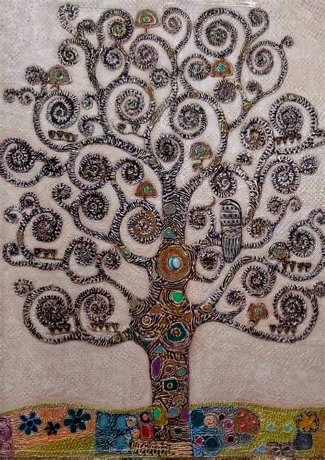 Klimt Tree Art Projects 3d