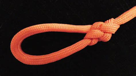 How To Tie The Broach Loop Knot With Paracord Loop Knot Paracord