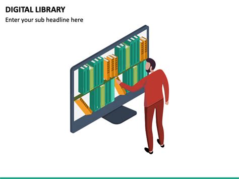 Digital Library Powerpoint Template Ppt Slides