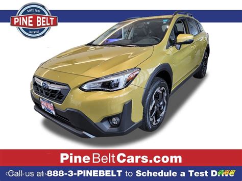 2021 Plasma Yellow Pearl Subaru Crosstrek Limited 143364369 Photo 2