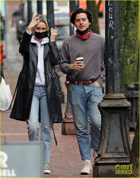 Cole Sprouse And Reported New Girlfriend Ari Fournier Enjoy A Morning Stroll In Vancouver Photo