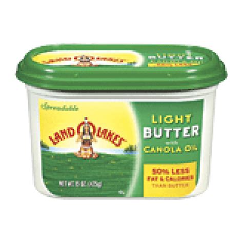 Land O Lakesr Light Butter With Canola Oil Spread 15oz Butter