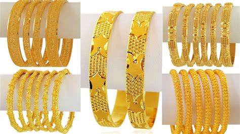 Gold Jewellery Collection 2021 K New Designs Bangles Design 2021 Chudiyan Design Gold Youtube