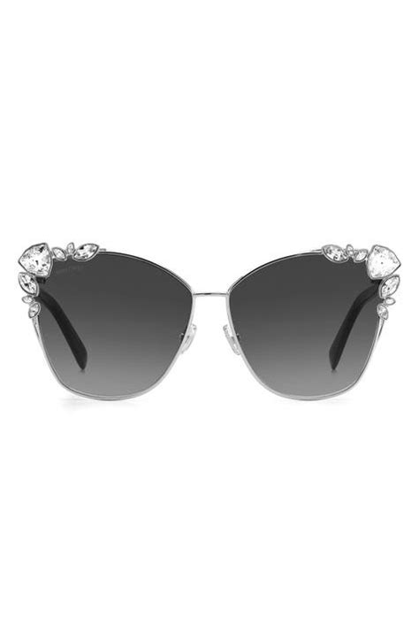 Womens Metallic Cat Eye Sunglasses Nordstrom