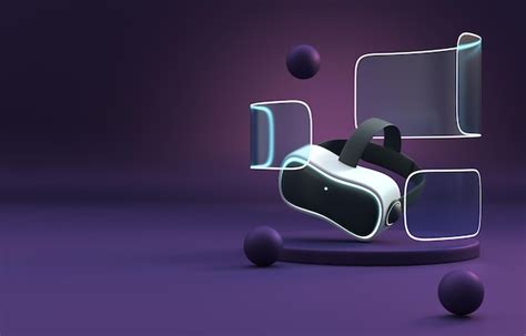 Premium Photo Virtual Reality Glasses 3d Illustration