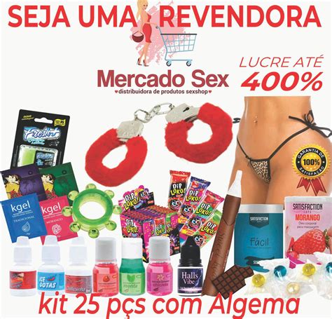 Kit Sexshop Masoquista Produtos Revenda 25 Pçs Algema R 9500 Em