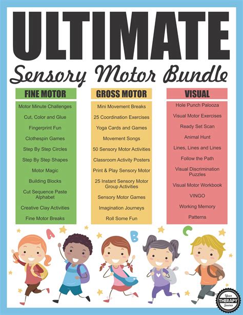 Ultimate Sensory Motor Bundle Your Therapy Source