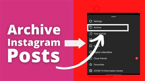 How To Archive Unarchive Instagram Posts Instagram Archive YouTube
