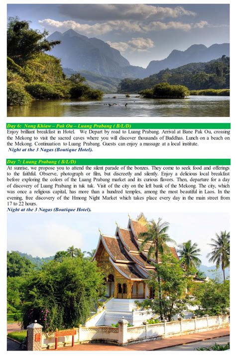 13 Days Charming Escape In Laos Laos Package Tours Laos Adventure