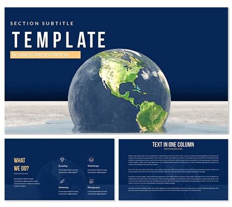 World Powerpoint Template Free