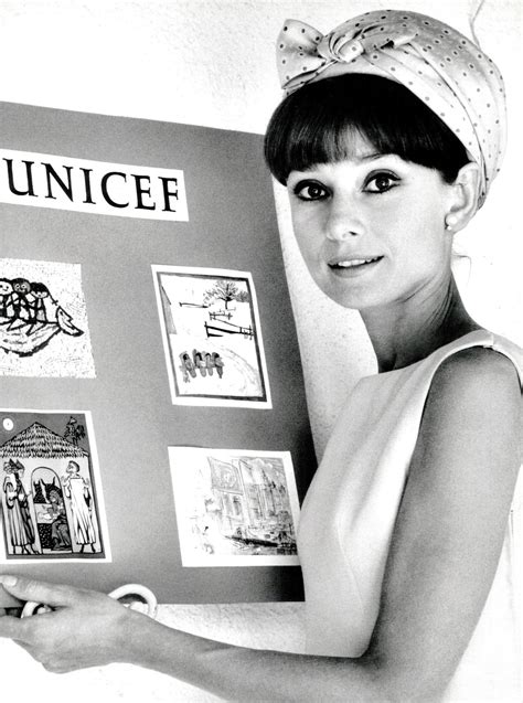 Lady Be Good Audrey Hepburn At A Unicef Event In Madrid 1964