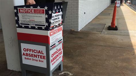 Ballot Drop Boxes Seen As A Way To Bypass The Usps