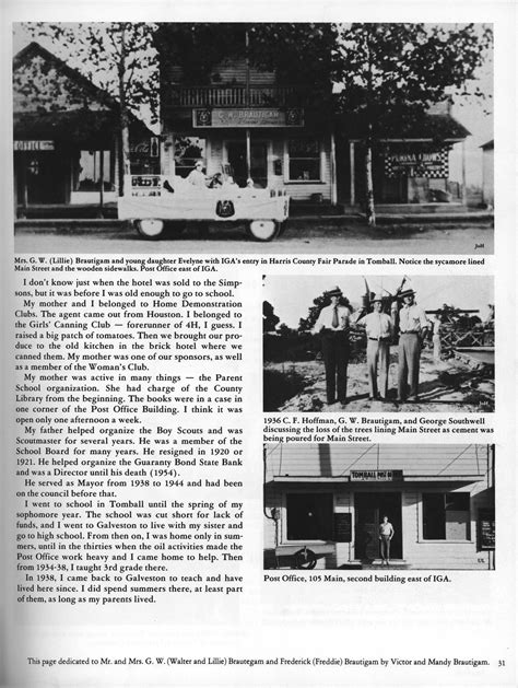 A Tribute To Tomball A Pictorial History Of The Tomball Area Page 31