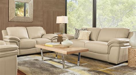 Beige White And Gray Living Room Furniture And Decorating Ideas