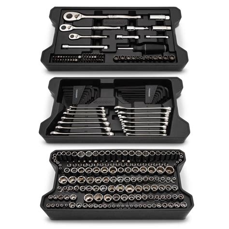 Home Depot Husky Mechanics Tool Set In Connect Trays Piece H Connect