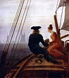 Caspar David Friedrich - En el velero (1818-1819). Romanticismo. Óleo ...