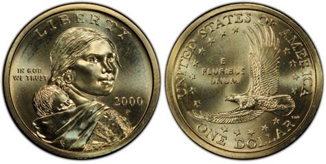 Top 11 Most Valuable 2000 P Sacagawea Dollar Coins