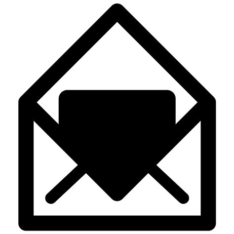 Open Mail Vector Svg Icon Svg Repo