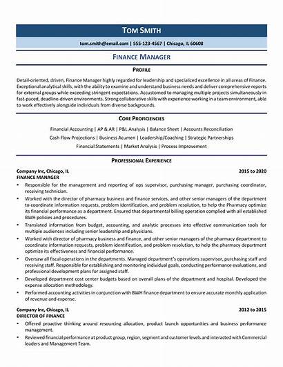 Resume Finance Manager Example Template Zipjob Guide