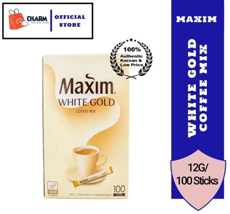 Maxim White Gold Coffee Mix 100 Sticks Lazada Ph