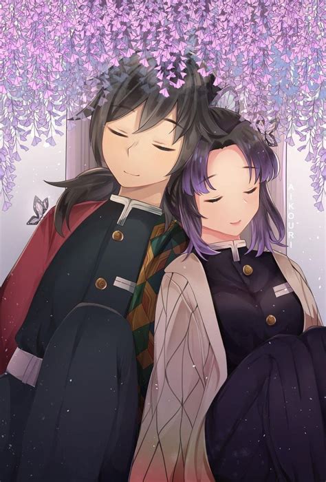 Shinobu X Giyuu Anime Hình ảnh Cặp đôi