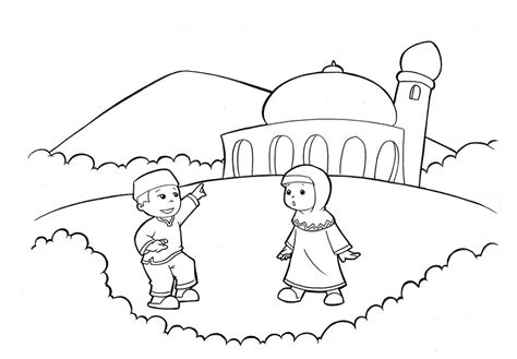 Contoh gambar untuk mewarnai anak muslim terbaru gambarcoloring. Contoh Gambar Untuk Mewarnai Anak Muslim Terbaru | gambarcoloring