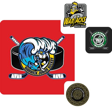 Hockey Trading Pins Custom Hockey Pins Thepincreator