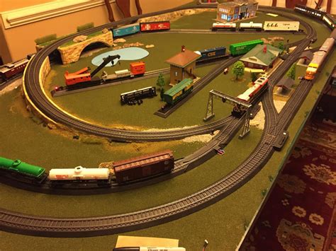 Bobs Lionel O Gauge Train Layout Model Railroad Layouts
