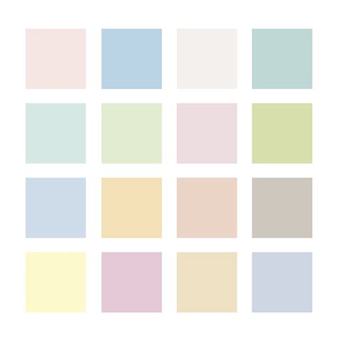Relaxed Refreshing A Guide To Using The Pastel Color Palette In