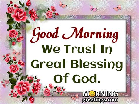 40 Good Morning Wishes With Blessings Images Morning Greetings