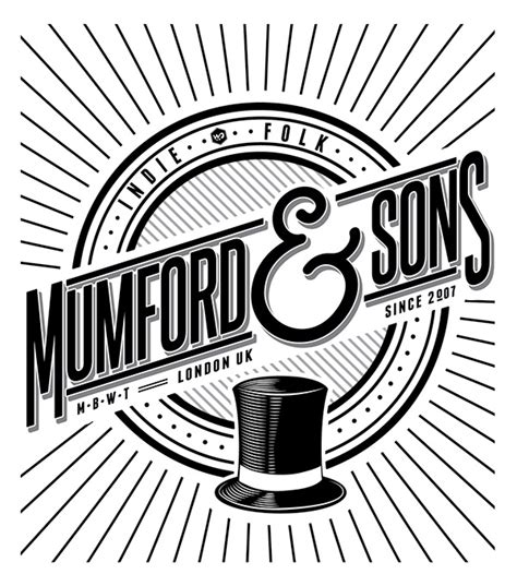 Mumford And Sons T Shirt On Behance