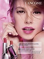 Lancome Color Fever Shine Lipstick campaign | Beauty advertising ...