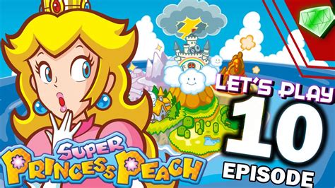 Super Princess Peach Episode Lethal Lava Land Khaos Plays Youtube