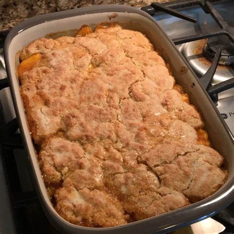 Add the flour, baking powder, salt and sugar to a large bowl and whisk together to combine. Best Ever Southern Peach Cobbler Paula Deen's Southern ...