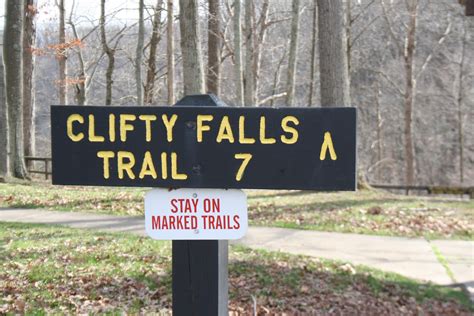 Clifty Falls State Park Madison In Trail 7 Big And Little Clifty