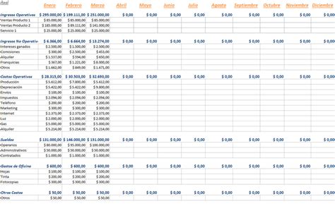 Plantilla Excel Presupuesto De Ingresos Y Costos Descarga Gratis Vrogue