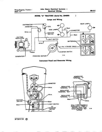 Tt1254 John Deere B Tractor Wiring Diagram Free Diagram