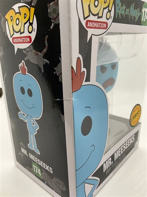 Mr Meeseeks Funko Pop Rick And Morty 174 Chase Limited Edition